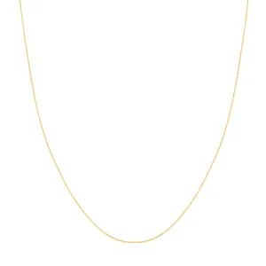 0.9mm Cable Chain with Lobster Lock