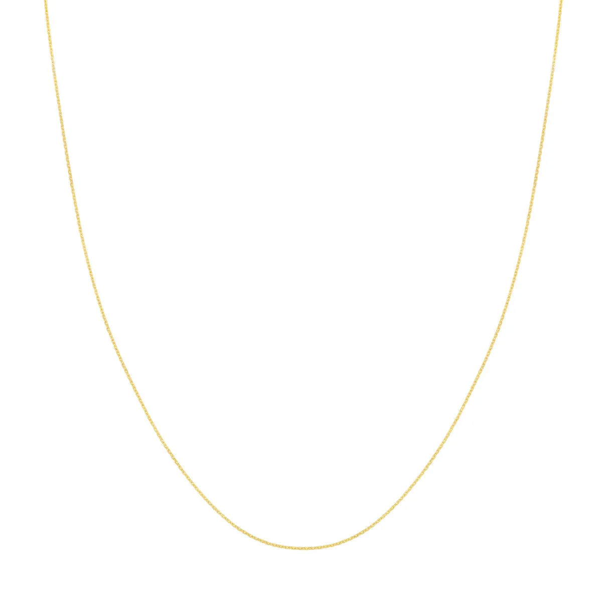 0.9mm Cable Chain with Lobster Lock