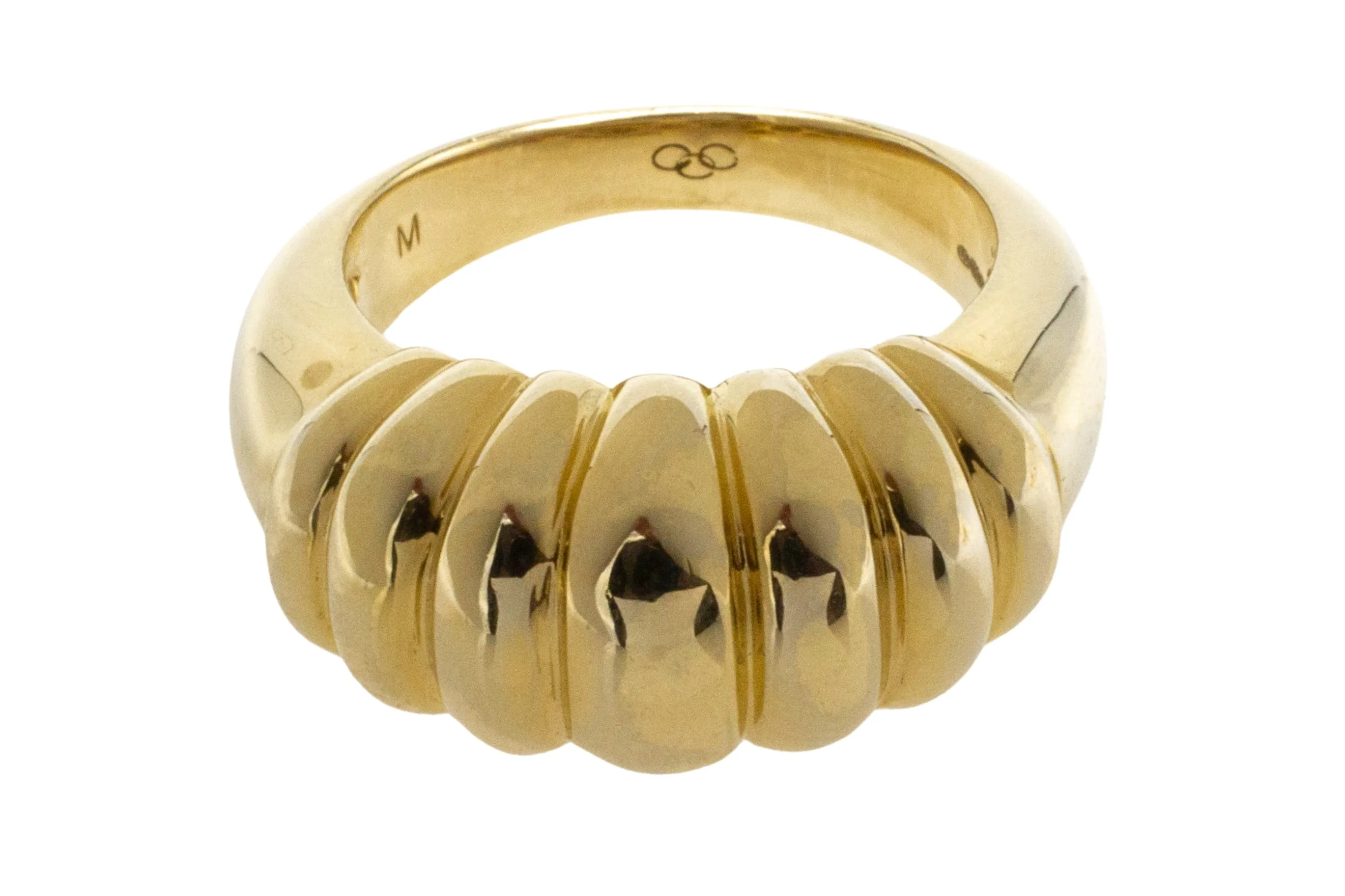 18 carat gold cocktail ring