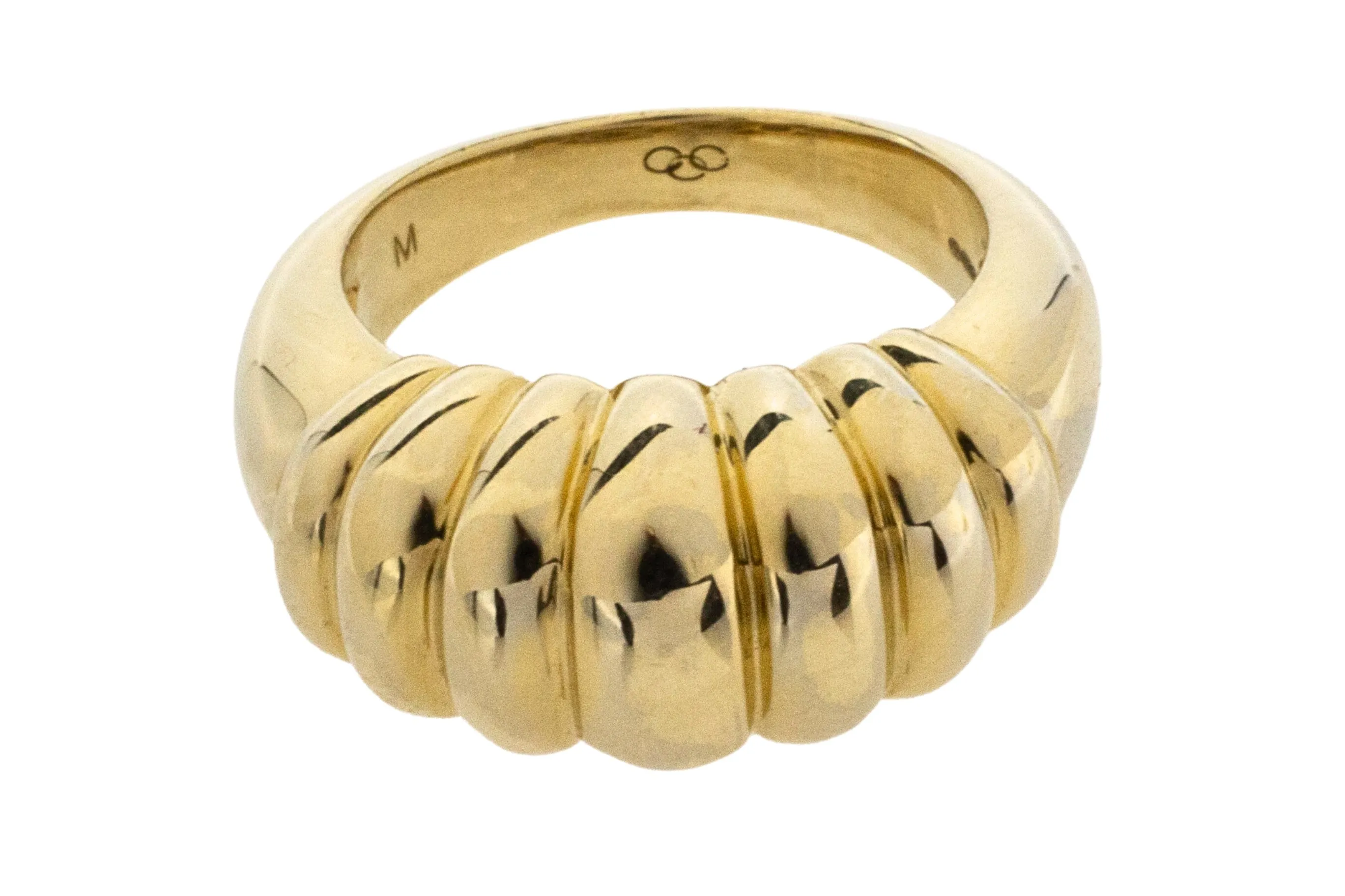 18 carat gold cocktail ring