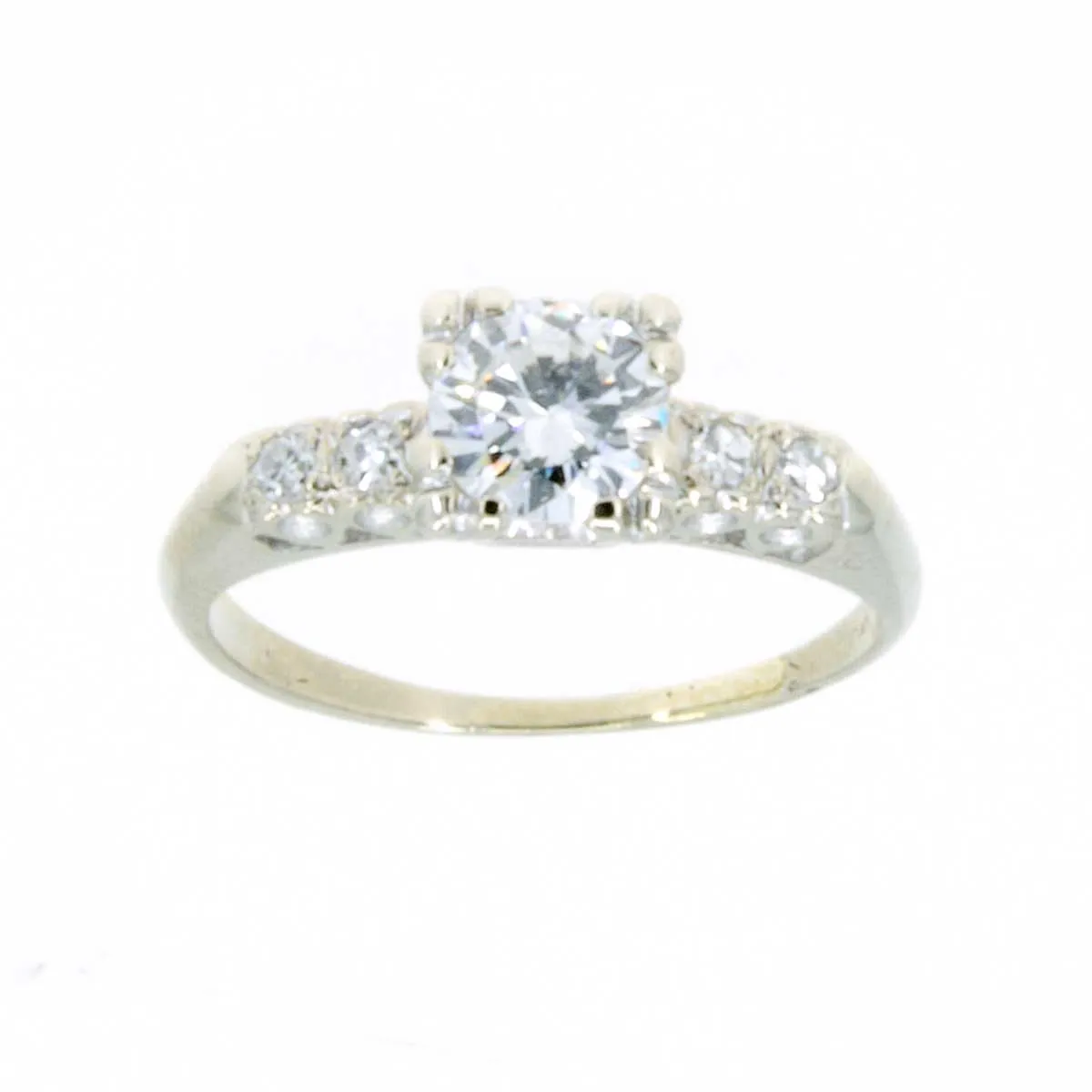 1950s Vintage Diamond Engagement Ring