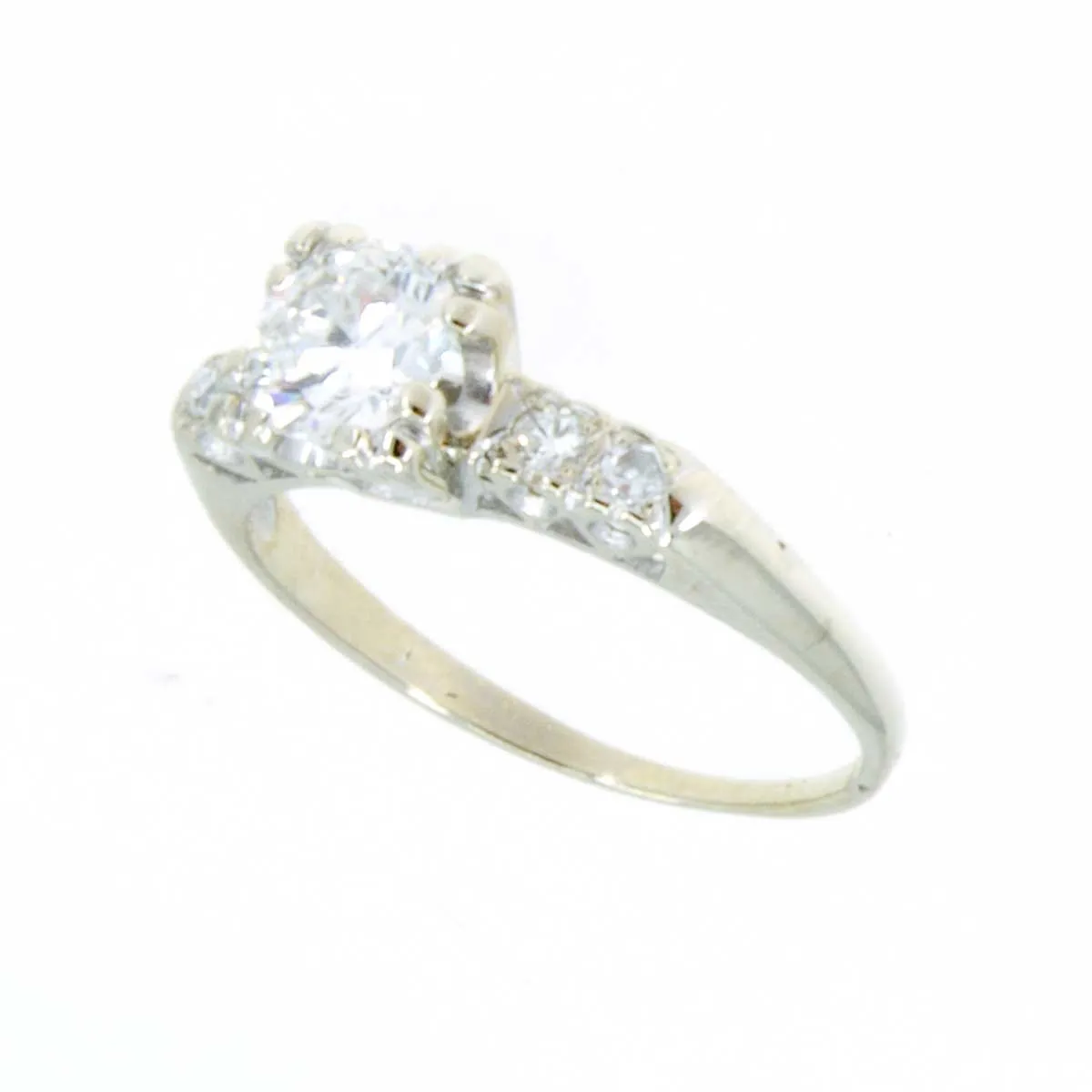 1950s Vintage Diamond Engagement Ring