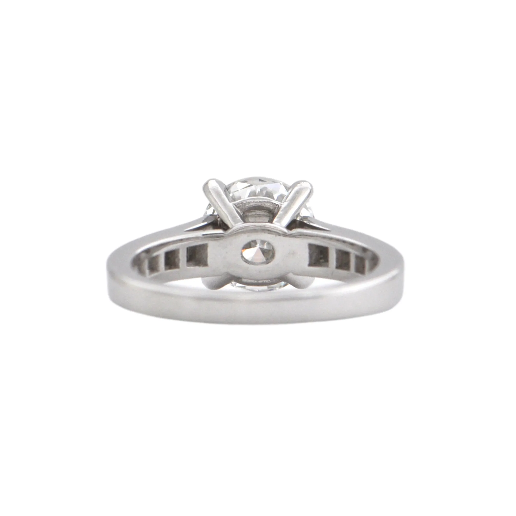 2.17 ct Solitaire Diamond Ring in Platinum