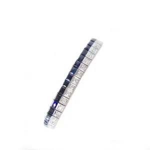 2.50 Carat Total Weight Diamond Platinum Bracelet
