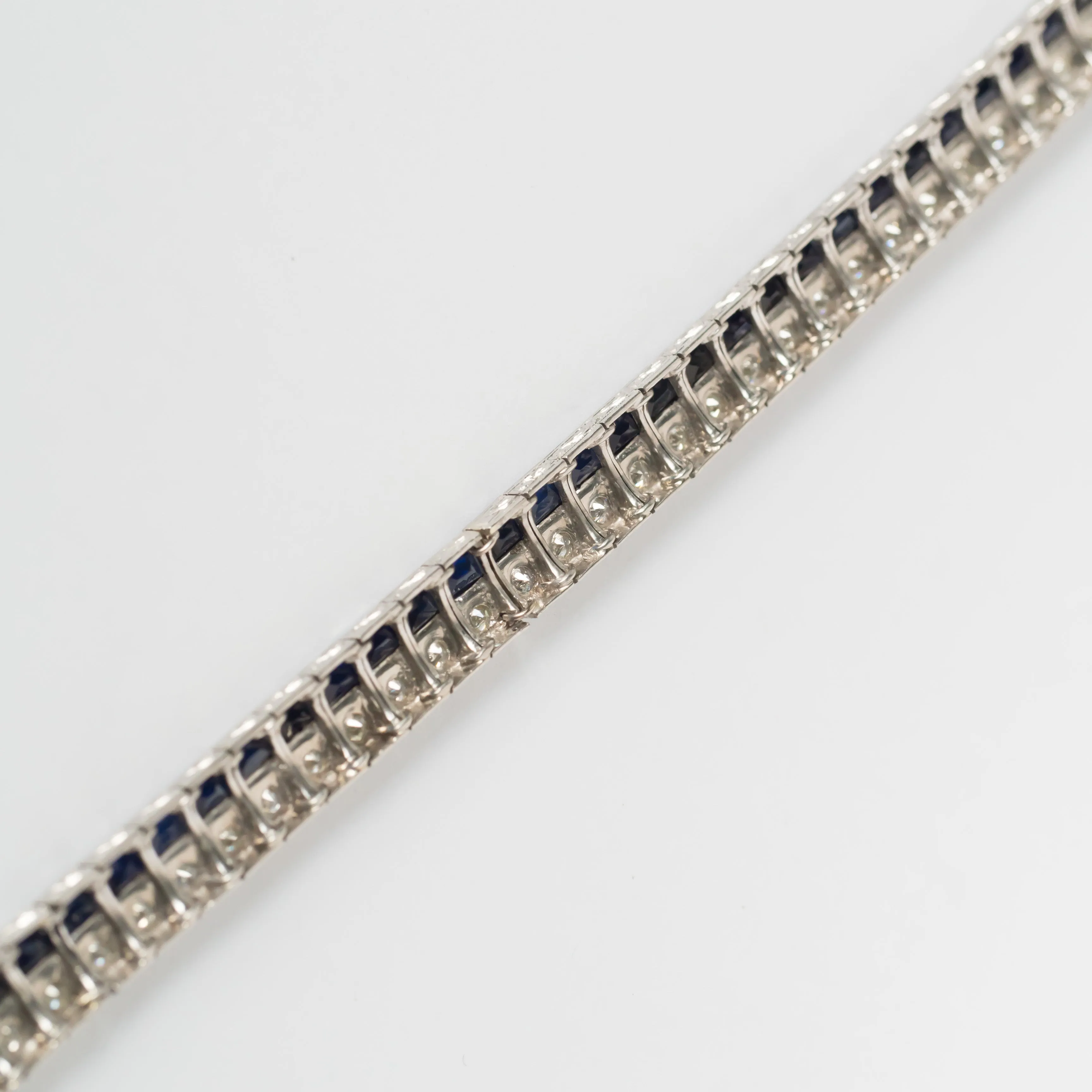 2.50 Carat Total Weight Diamond Platinum Bracelet