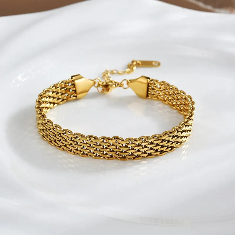 316L Stainless Steel Fashion Fine Jewelry Set 8mm Choker