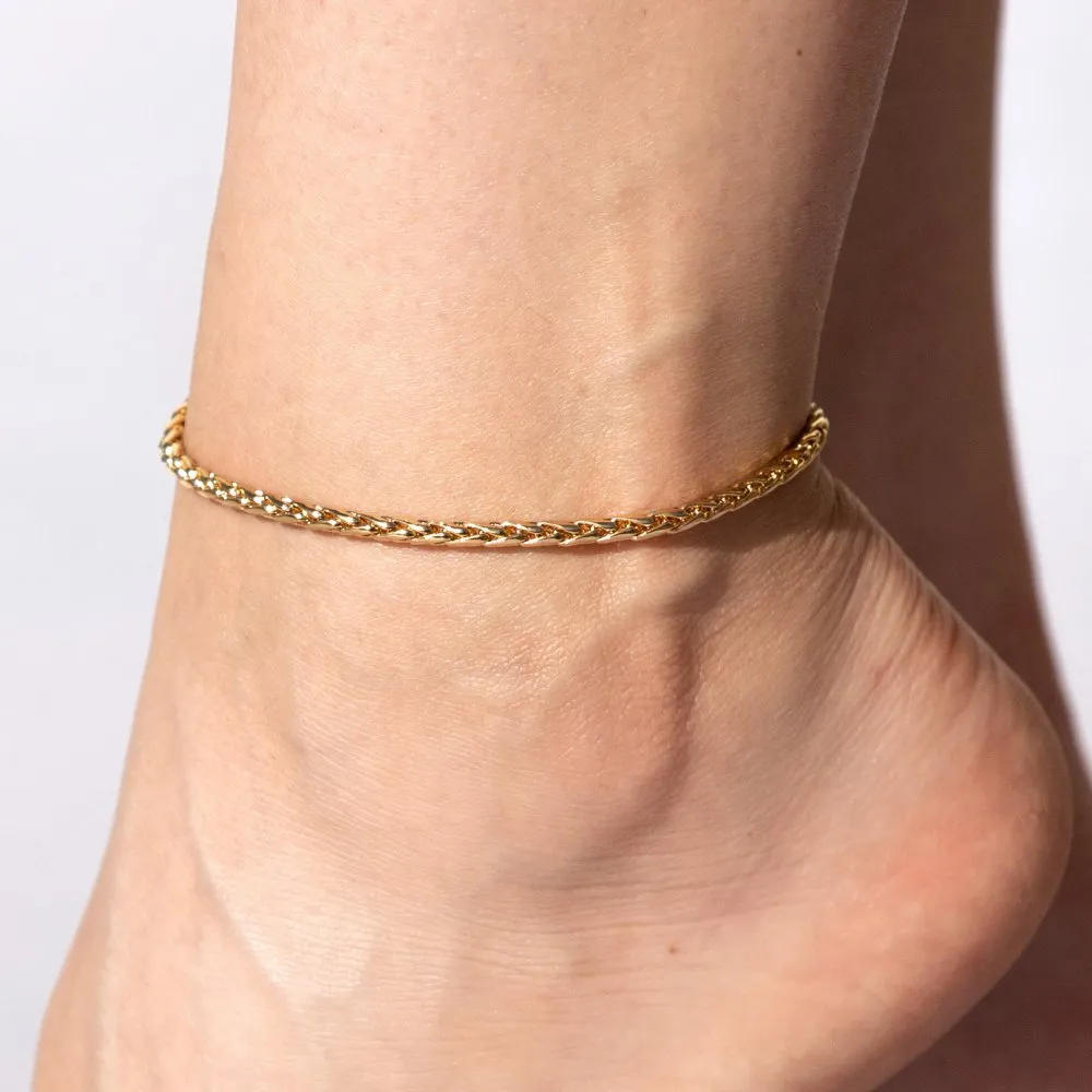 3.5mm Ponytail Anklet