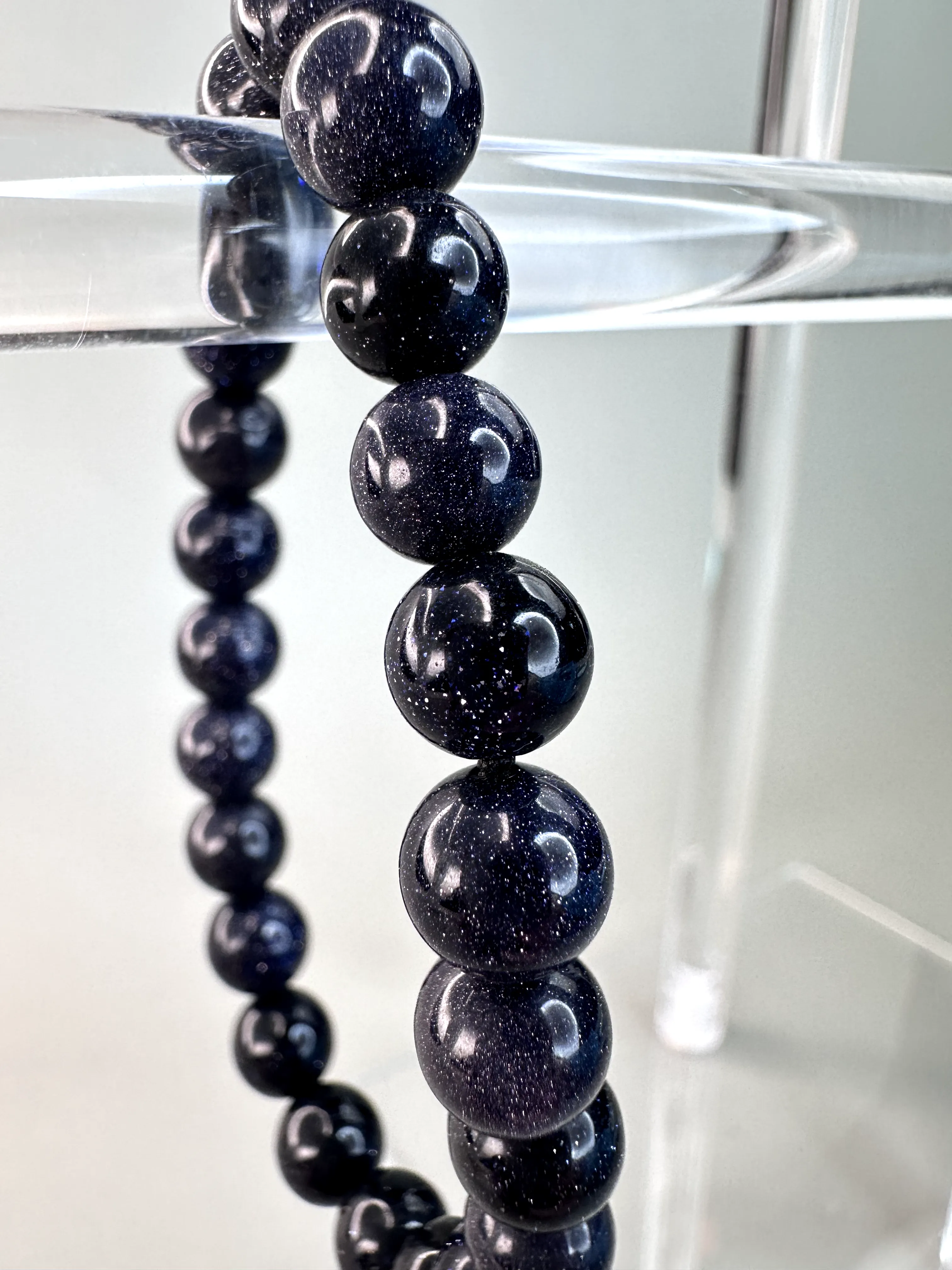 8mm Blue Sandstone Bracelet
