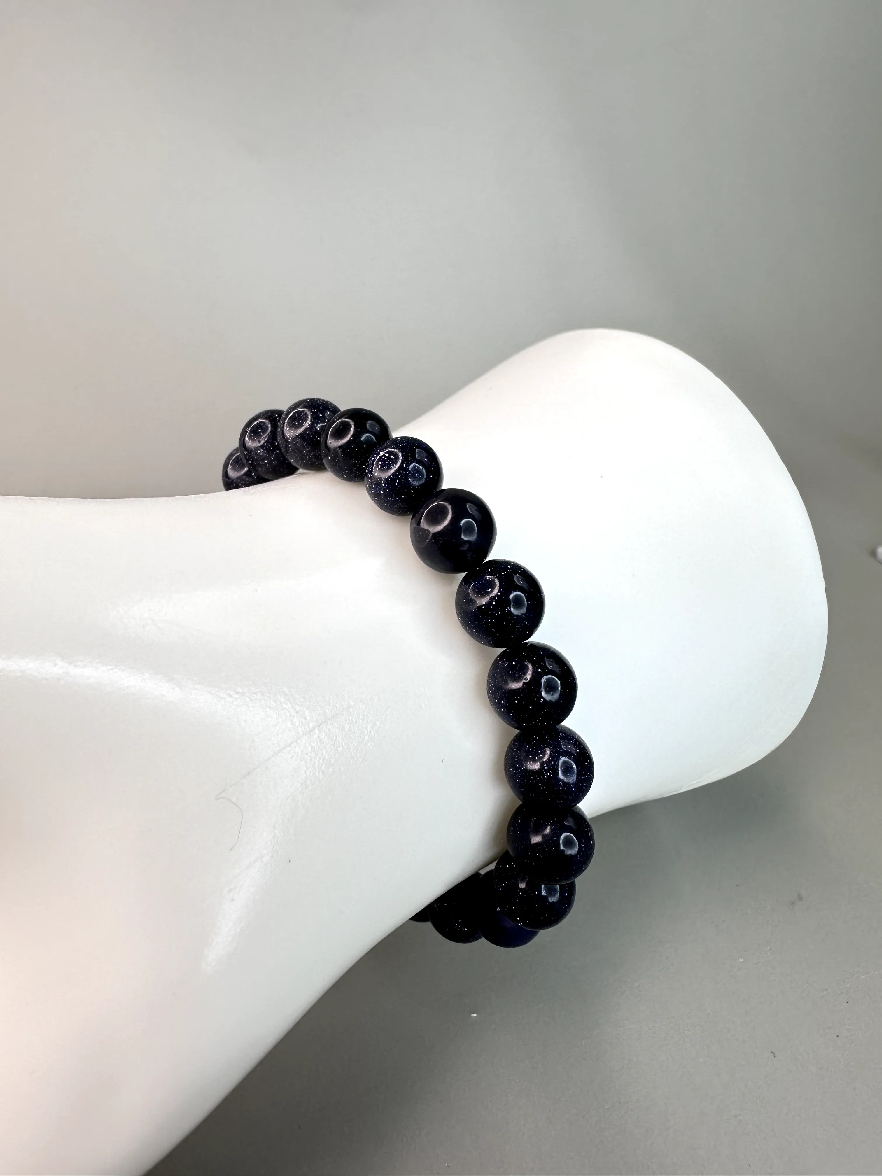 8mm Blue Sandstone Bracelet