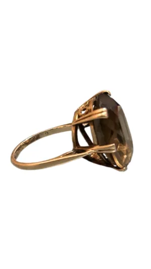 920 Smoky Quartz Ring