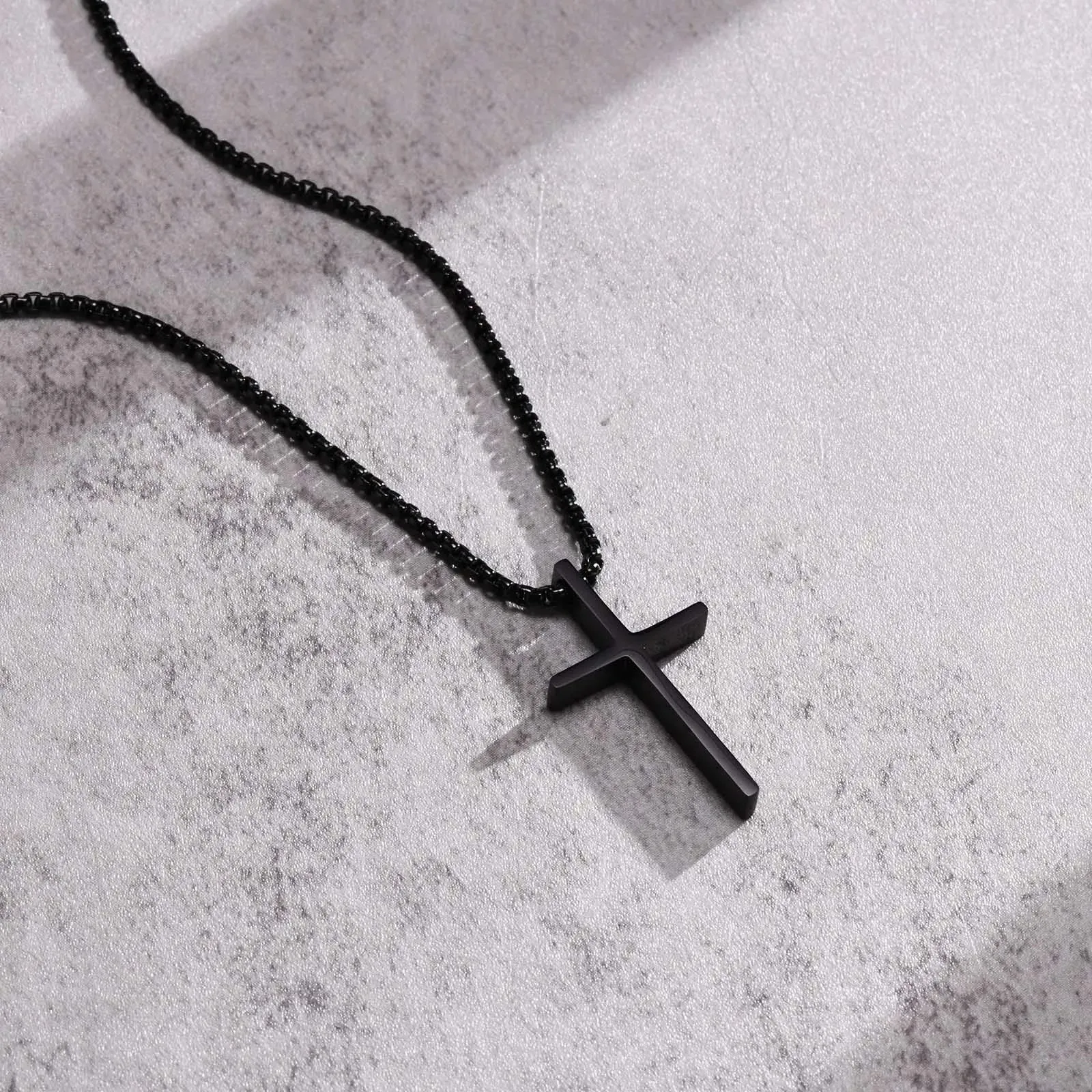 Basic Cross Necklaces for Men Boys