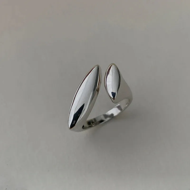 BF CLUB 925 Sterling Silver Vintage Handmade Ring Allergy For Women