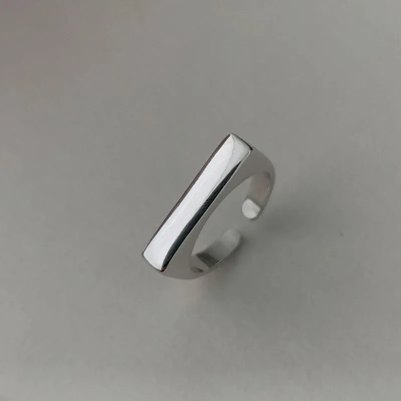 BF CLUB 925 Sterling Silver Vintage Handmade Ring Allergy For Women