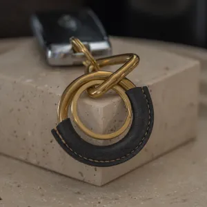 Black Chatelaine Key Fob