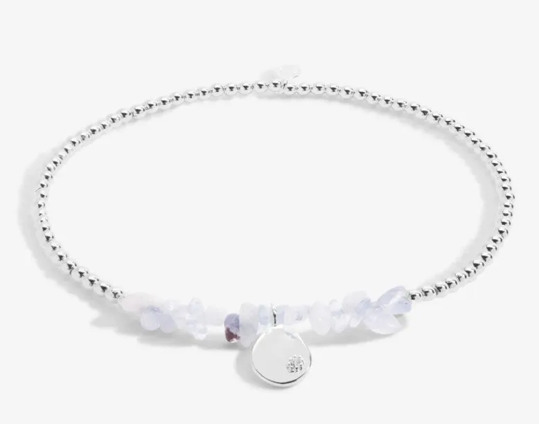 BLUE AGATE ANKLET