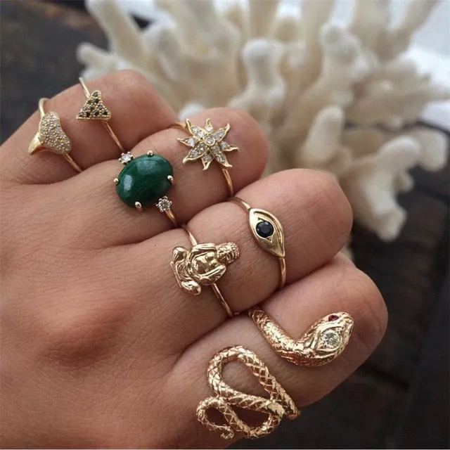 Bohemian Vintage Rings