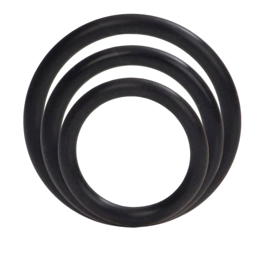 Calexotics Silicone Support Rings - Black