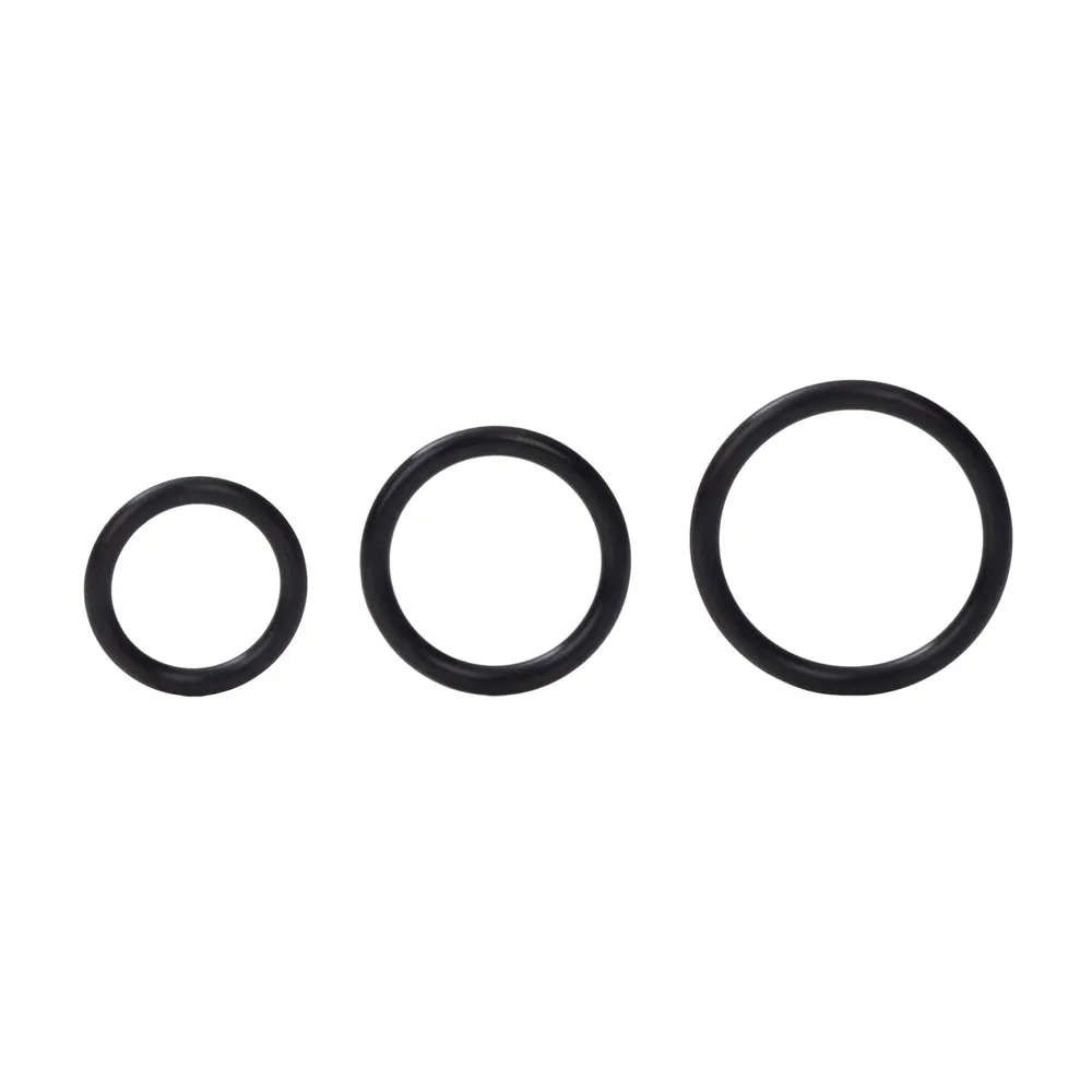 Calexotics Silicone Support Rings - Black