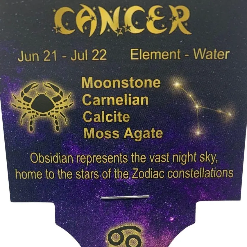 Cancer | Crystal Healing Bracelet for Zoadic Energy