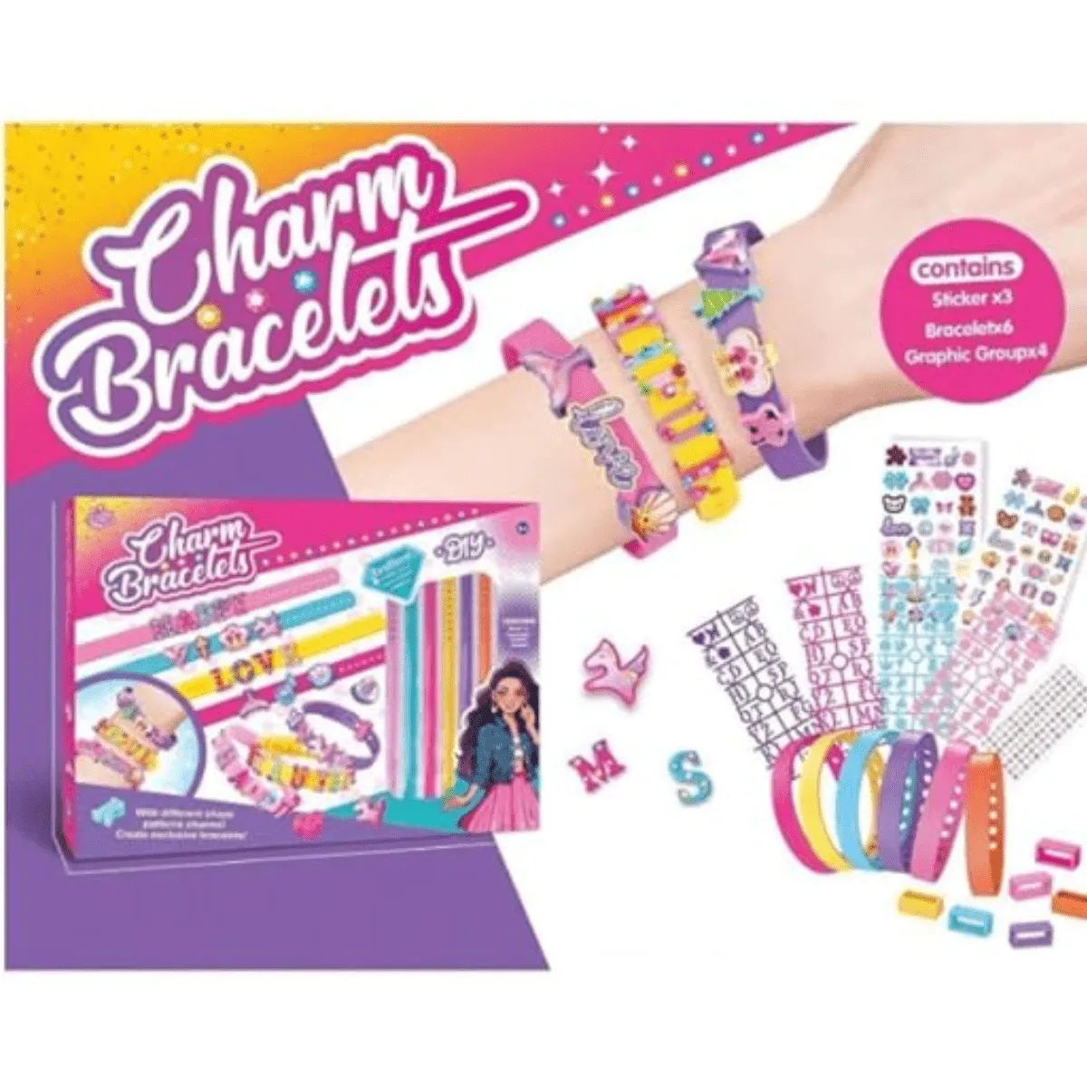 Charming Bracelet Makers for Kids – Creative Jewelry Craft Kit