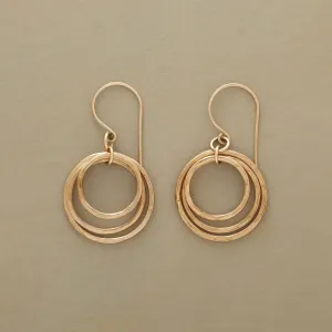 Circle Of Three Earrings