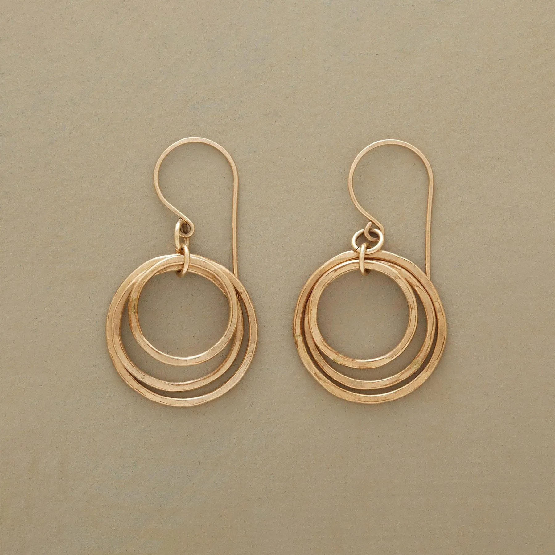 Circle Of Three Earrings