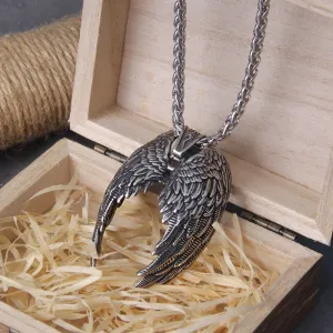 Classic Angel Wings Pendant necklace For Man