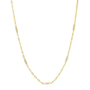 Classic CZ Trio Necklace