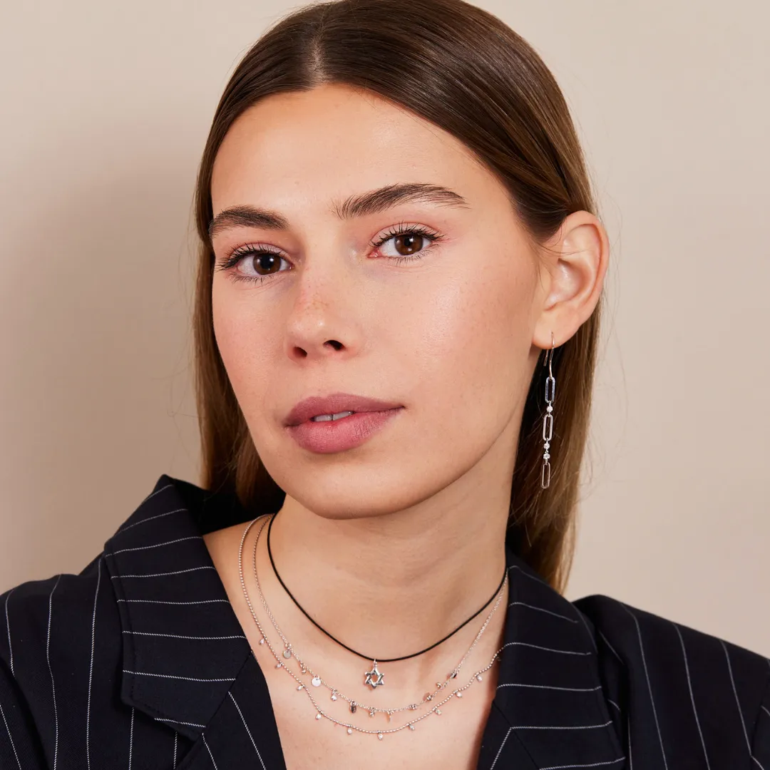 Classic Diamond Dot Necklace