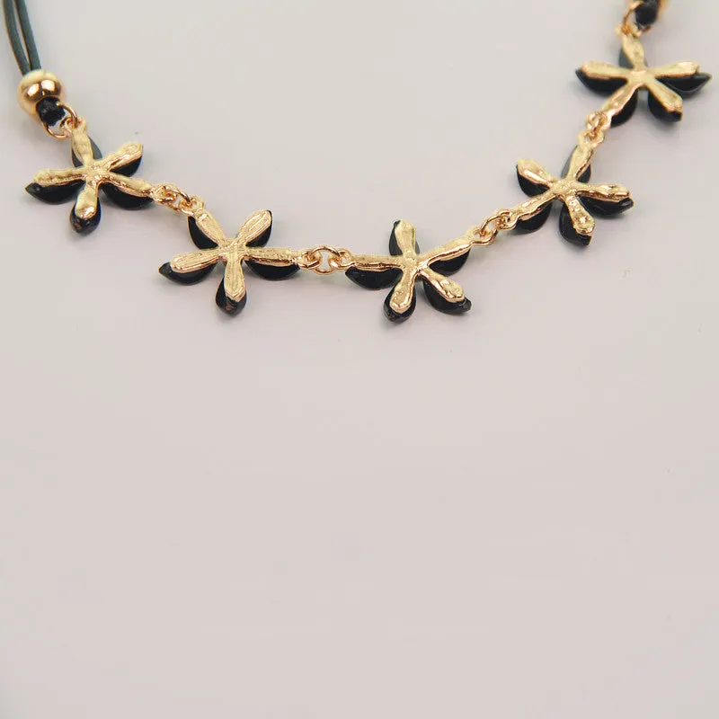 Classic Imitation Crystal Chain Choker Bib Statement Pendant Necklace