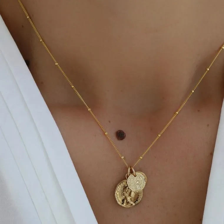Coin Charm Necklaces
