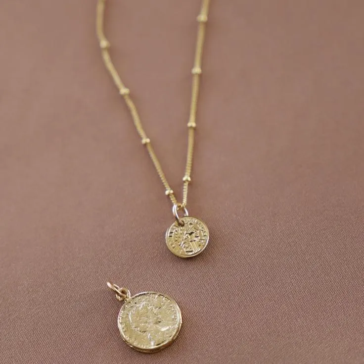 Coin Charm Necklaces