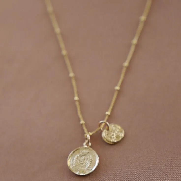 Coin Charm Necklaces