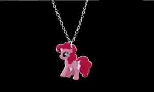 Cute Little Horse Pendant Short Length Necklace