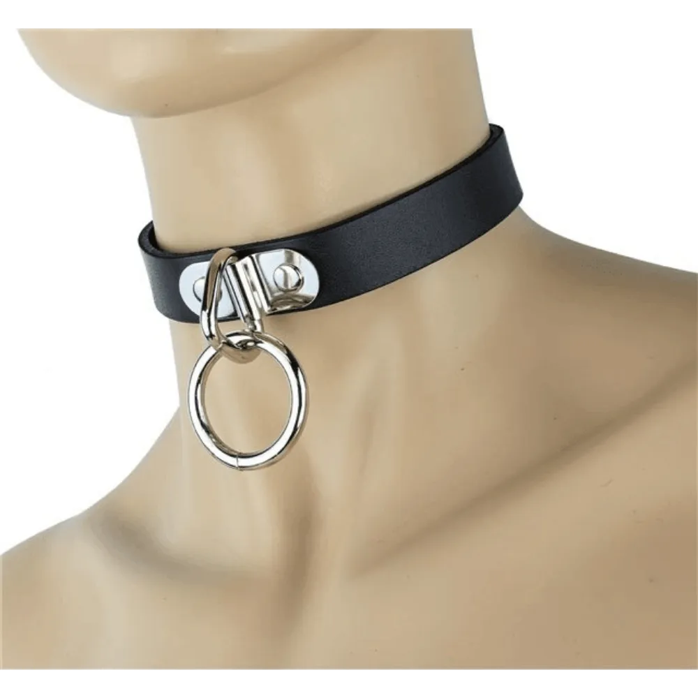 D-Ring Bondage Choker