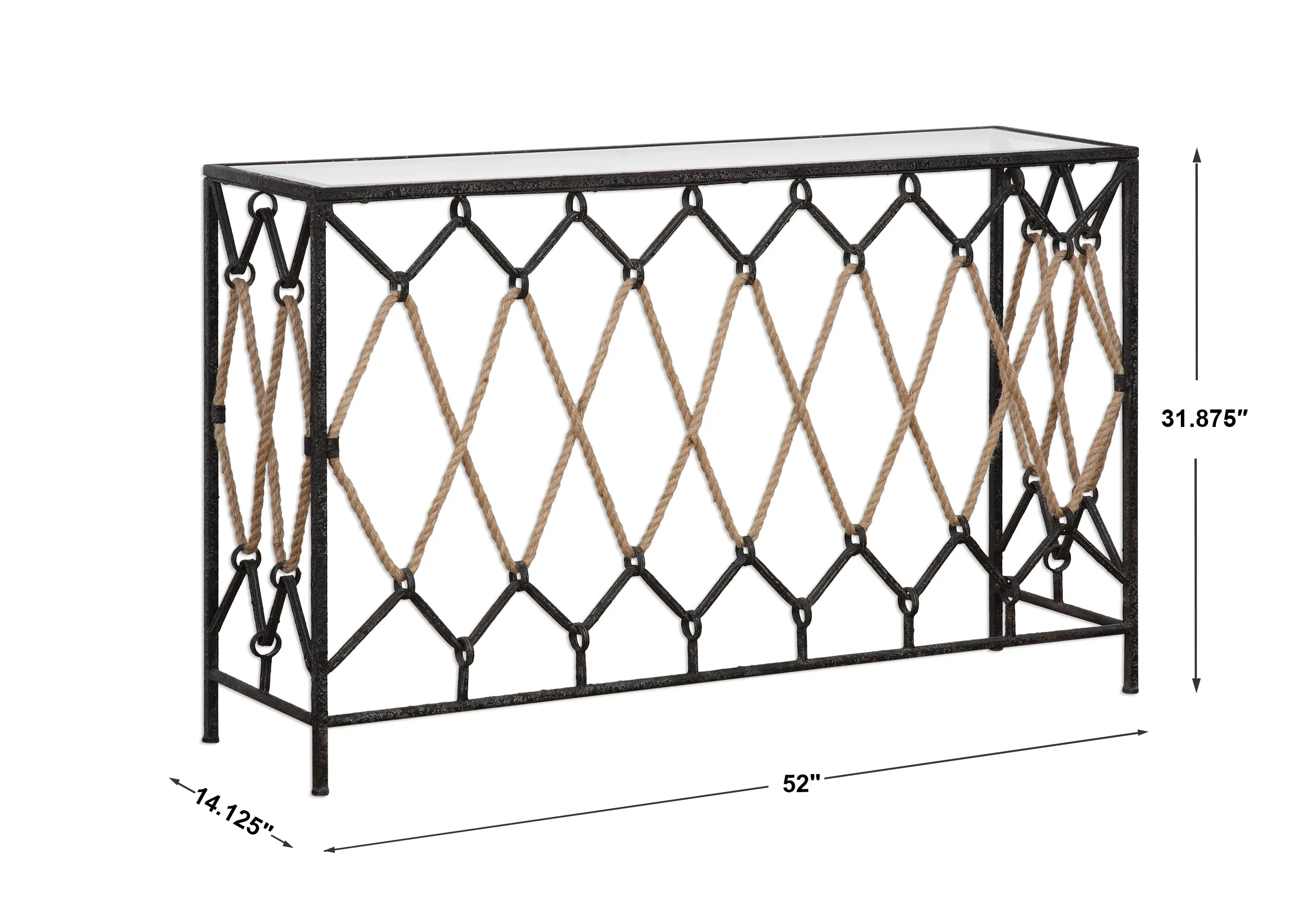 Darya Nautical Console Table