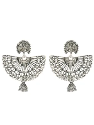 DESI COLOUR Blue Contemporary Studs