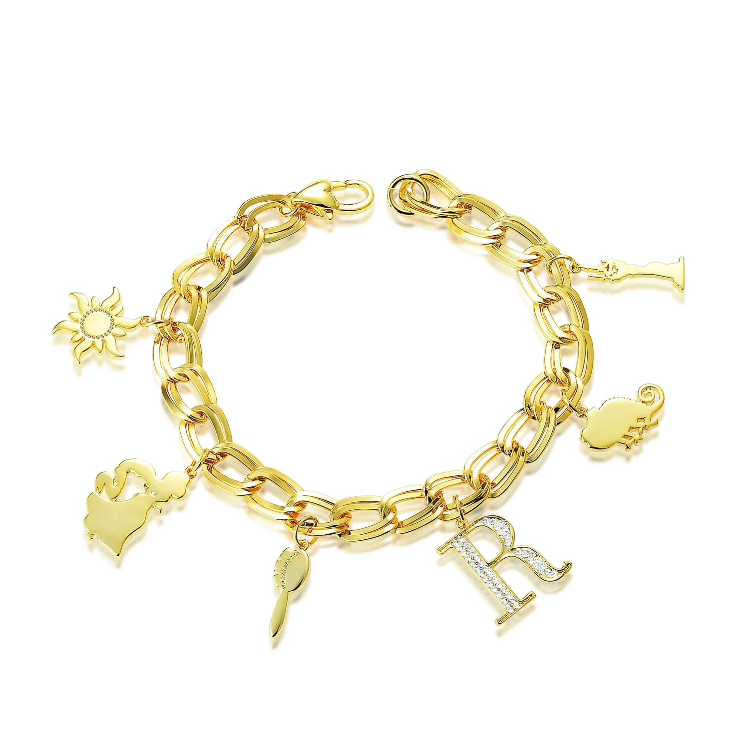 Disney Rapunzel Charm Bracelet