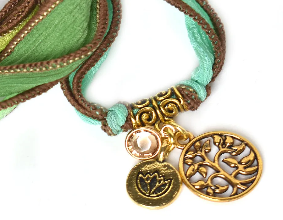 Earth Goddess  - Yoga Silk Wrap