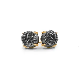 Eden Collection - Stormy Quartz Stud Earrings (Ambassador)