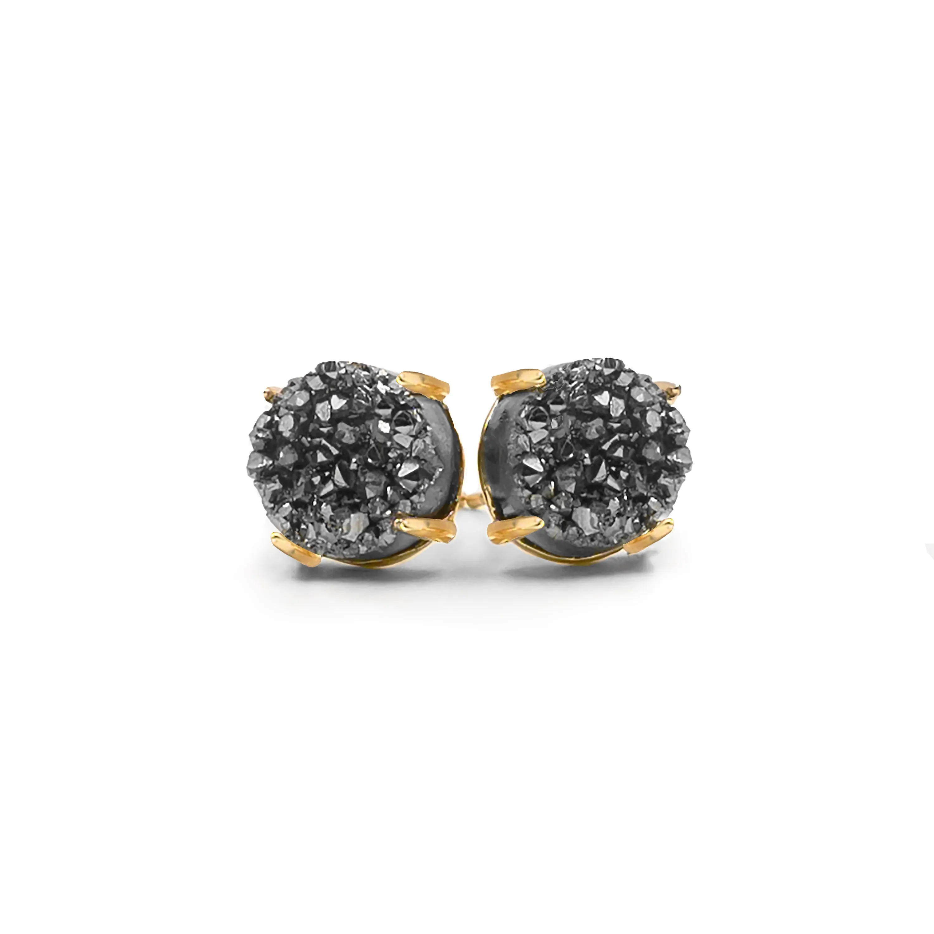 Eden Collection - Stormy Quartz Stud Earrings (Ambassador)