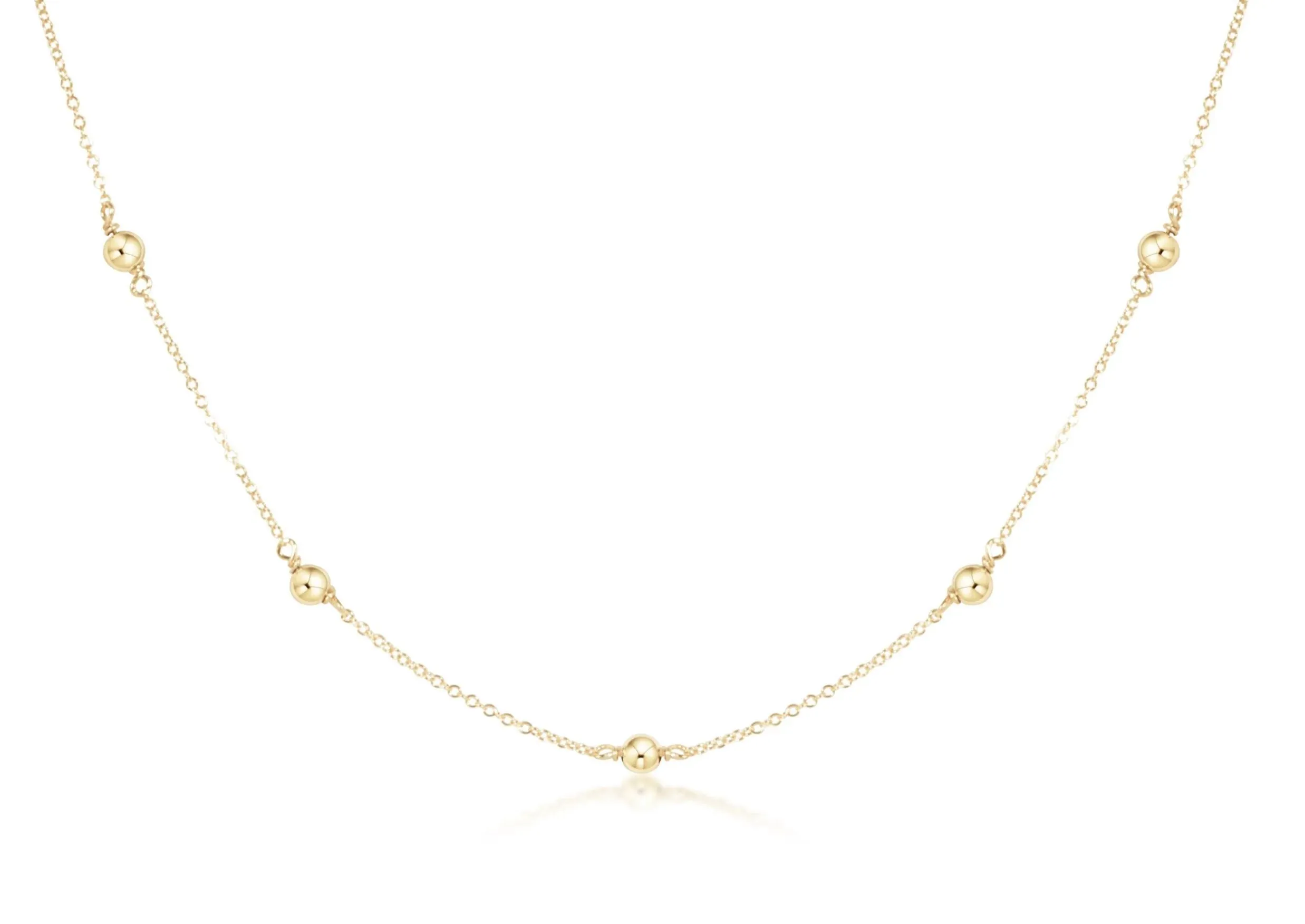 ENEWTON Choker SIMPLICITY Chain Gold - Classic 4mm Gold