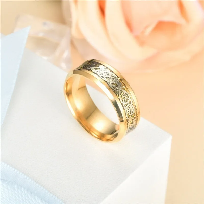 Fashion Jewelry Couple Rings Romantic Heart Zircon Ring Set