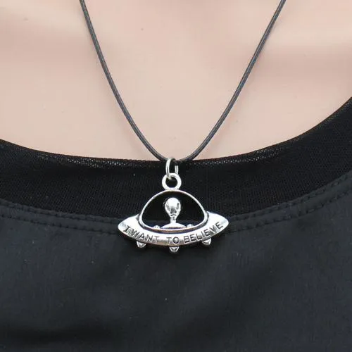 Fashion Vintage Silver Pendant Necklace
