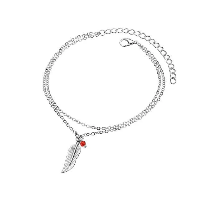 Feather Anklet