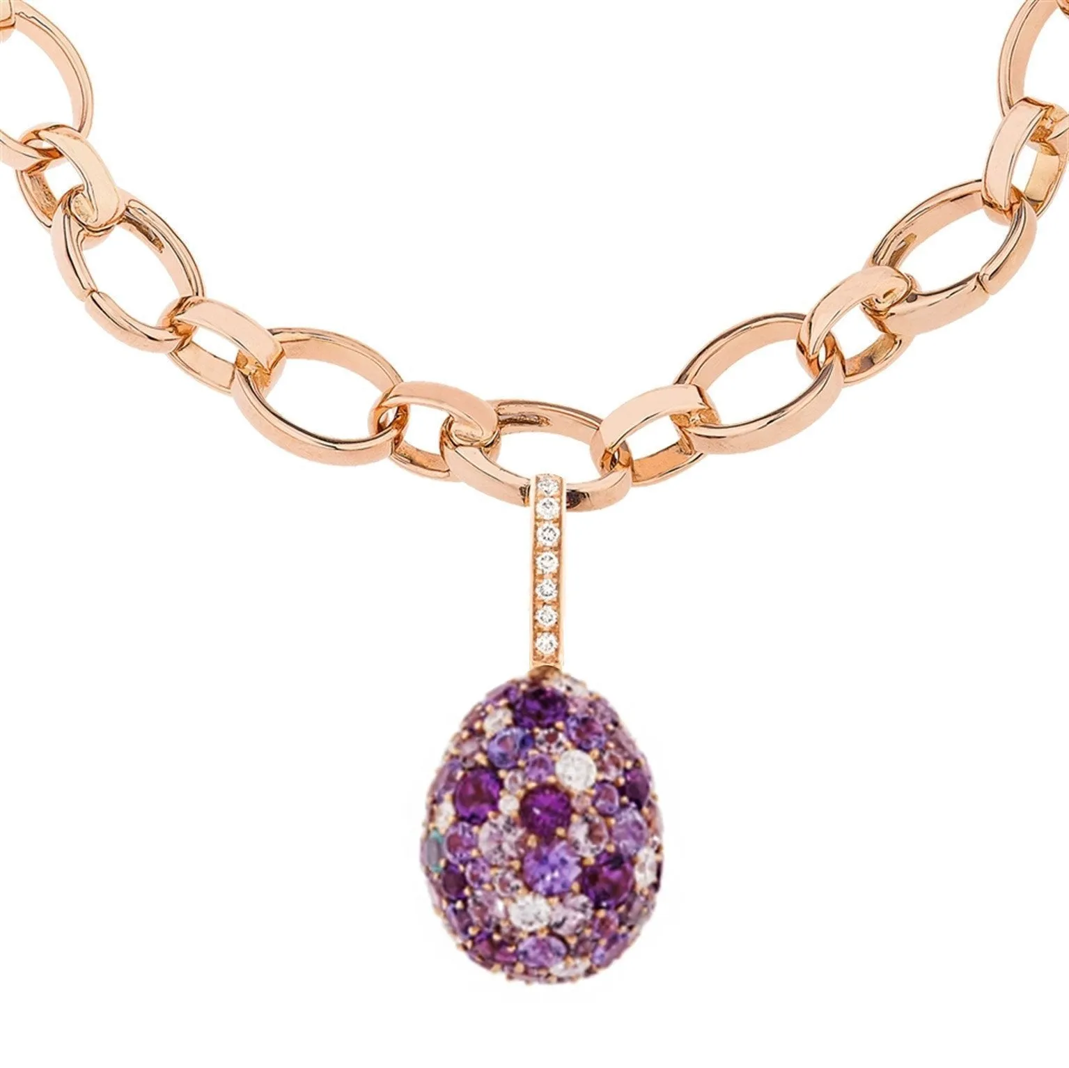 FEmotion 18ct Yellow Gold Purple Charm