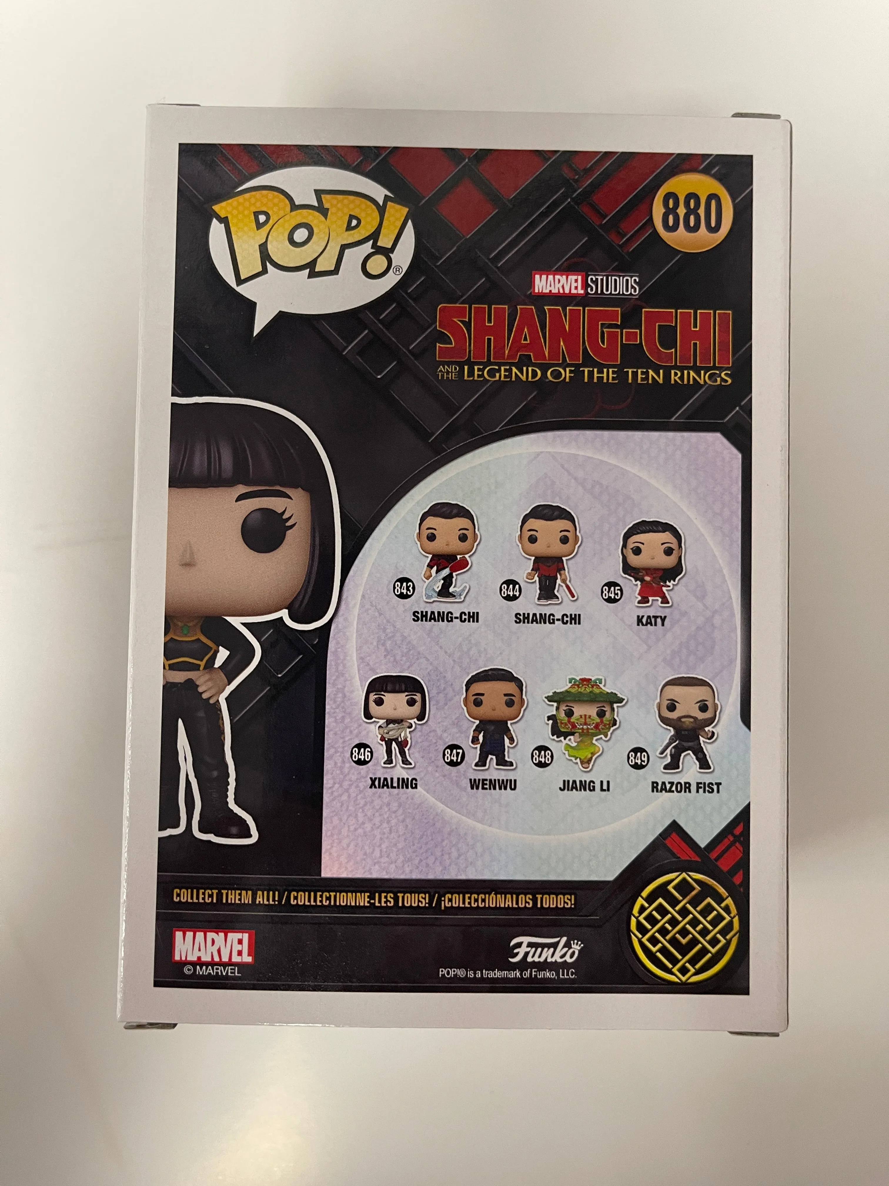 Funko Pop! Marvel Xialing #880 Shang-Chi & The Legend of the Ten Rings 2021 Collector Corps Exclusive