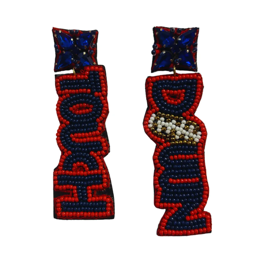 GAMEDAY EARRINGS - BY MUD PIE
