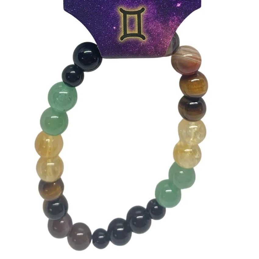 Gemini | Crystal Healing Bracelet for Zoadic Energy