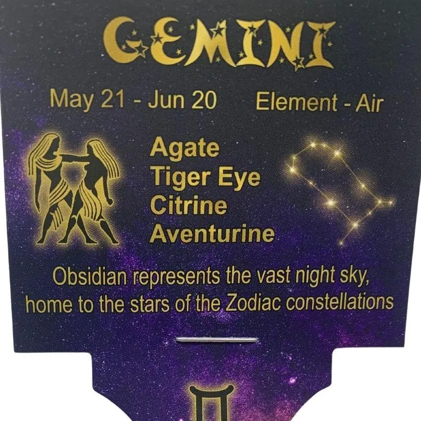Gemini | Crystal Healing Bracelet for Zoadic Energy